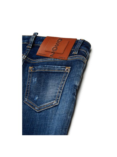 Jeans, bambina, logato. DSQUARED2 | DQ0921 D0AHUDQ01